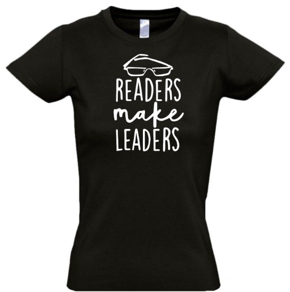 стильная футболка с надписью readers make readers